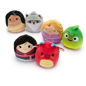 Disney Princess Squishmallows Plush Toy Set - NWT